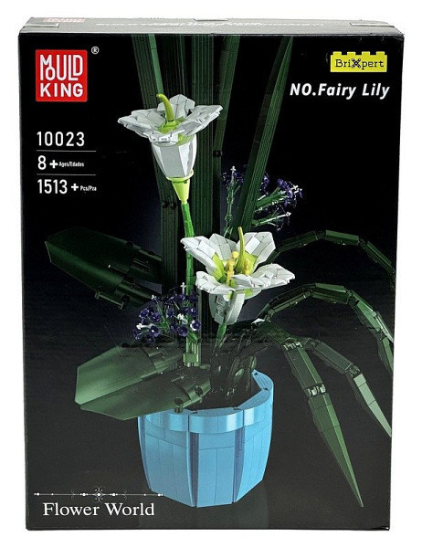 Stavebnice Květiny v květináči 1513 dílků