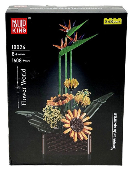 Stavebnice Květiny v květináči 1608 dílků