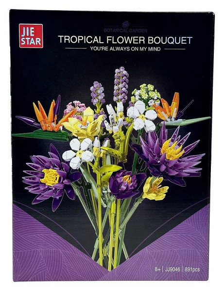 Stavebnice Kytice 891 dílků