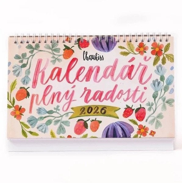 Stolní kalendář plný radosti 2026