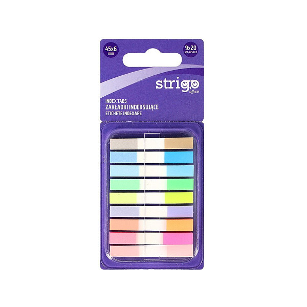 STRIGO bloček samolepící 45x6mm 180ks