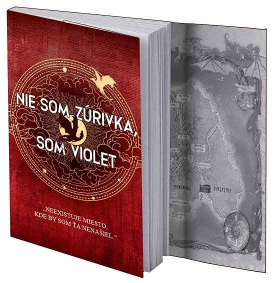 Štvrté krídlo zápisník: Nie som Zúrivka, som Violet (slovensky)