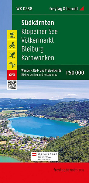 Südkärnten, Wander-, Rad- und Freizeitkarte 1:50.000