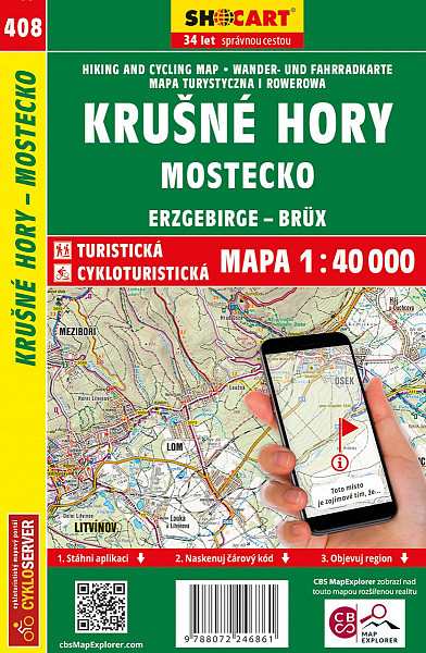 SC 408 Krušné hory, Mostecko 1:40 000