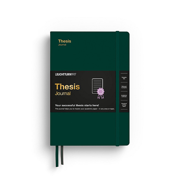Thesis Journal Hardcover Medium (A5) Forest Green