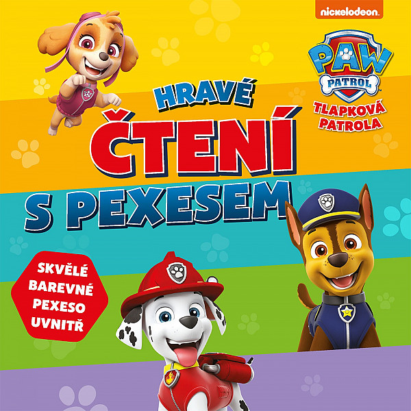 Tlapková patrola - Hravé čtení s pexesem