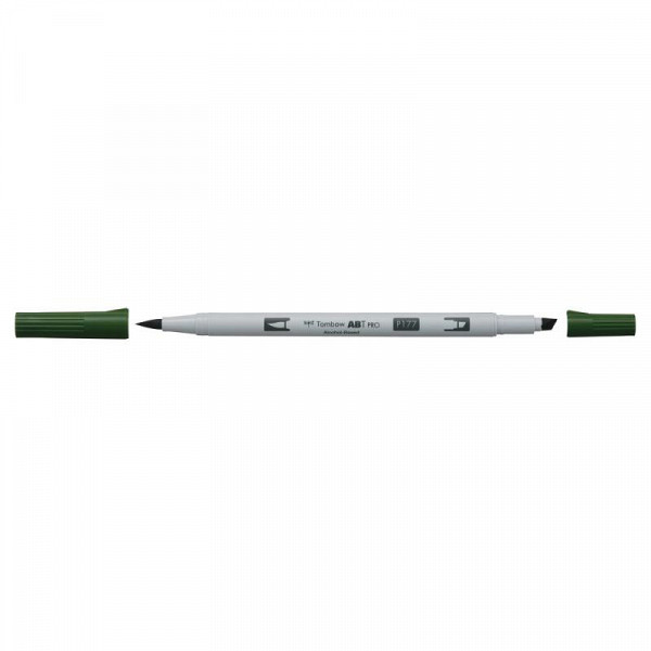 Tombow Oboustranný štětcový lihový fix ABT PRO - dark jade