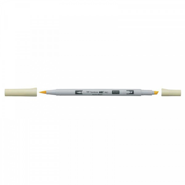 Tombow Oboustranný štětcový lihový fix ABT PRO - lemon cream