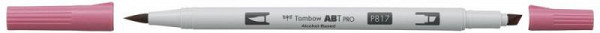 Tombow Oboustranný štětcový lihový fix ABT PRO - mauve