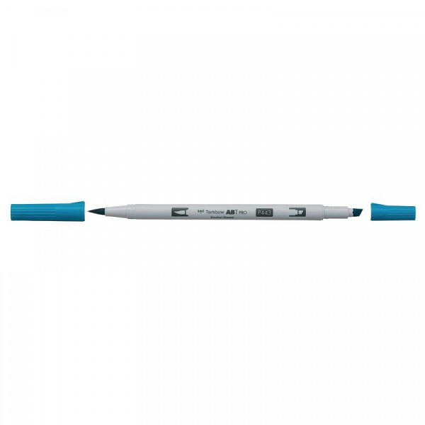 Tombow Oboustranný štětcový lihový fix ABT PRO - turquoise