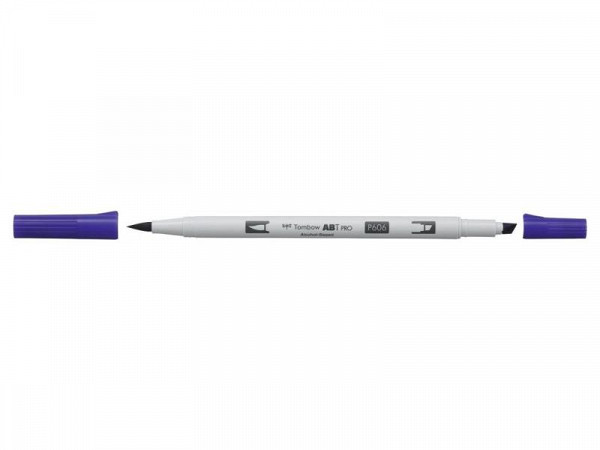 Tombow Oboustranný štětcový lihový fix ABT PRO - violet