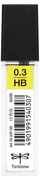 Tombow Tuha do mikrotužky 0,3 mm - HB