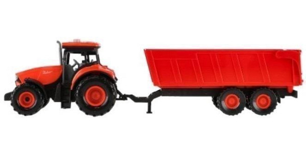Traktor Zetor s valníkem na setrvačník