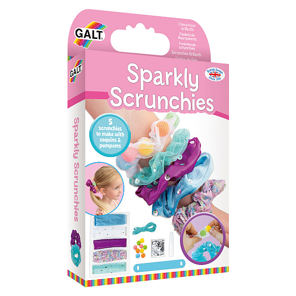 Třpytivé gumičky Scrunchies