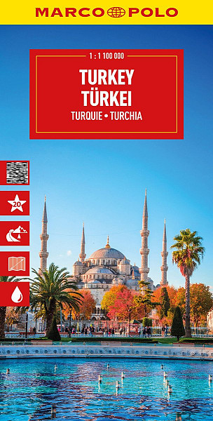 Turecko 1:1 100 00 / automapa