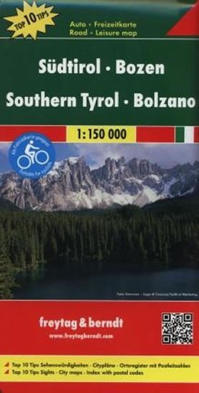 AK 0611 Jižní Tyrolsko - Bolzáno 1:150 000