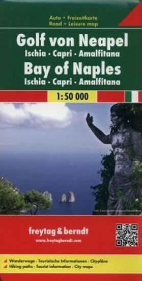 AK 0606 Neapolský záliv - Ischie Capri, Amalfitana 1:50 000