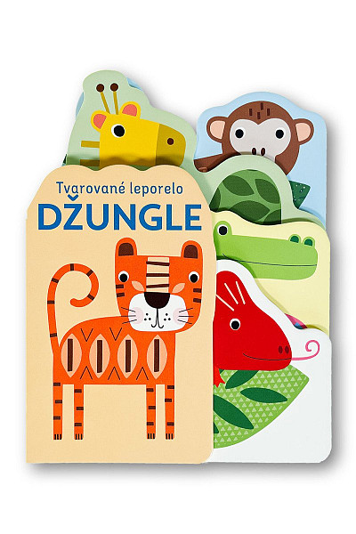 Tvarované leporelo Džungle