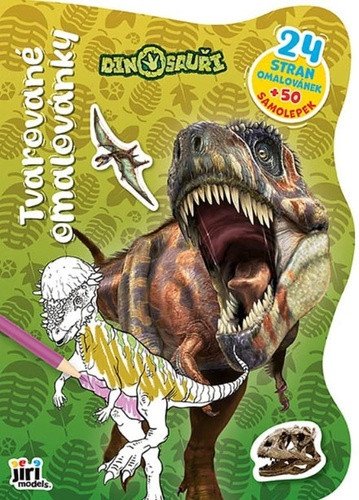 Tvarované omalovánky Dinosauři