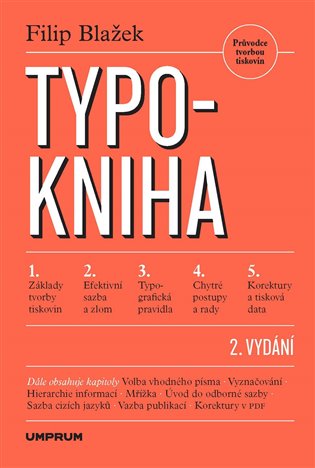 Typokniha - Průvodce tvorbou tiskovin