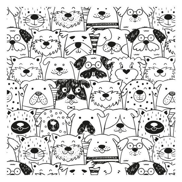 Ubrus do výtvarné výchovy 65x50cm Pets