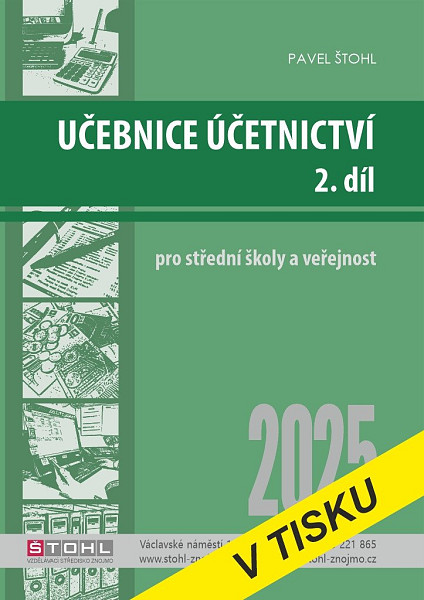 Učebnice Účetnictví II. díl 2025