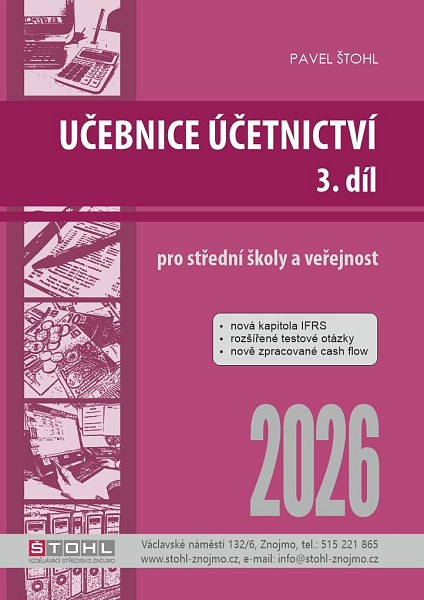 Učebnice Účetnictví III. díl 2026
