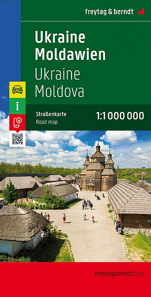 AK 6801 Ukrajina, Moldavsko 1:1 000 000 / automapa