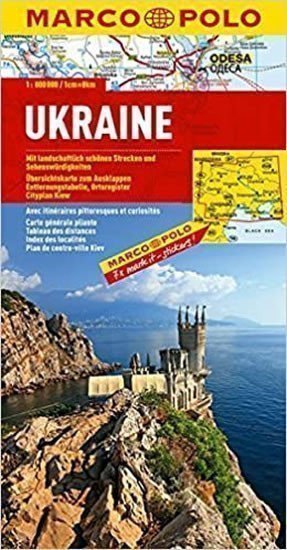 Ukrajina / mapa 1:800T MD