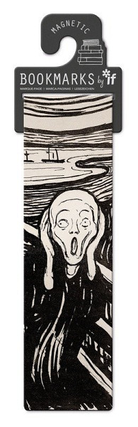 Umělecká magnetická záložka - Výkřik