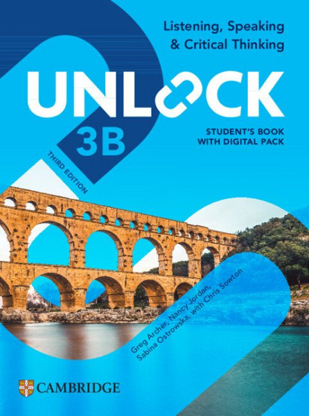 Unlock Level 3B Listening, Speaking and Critical Thinking Student´s Book with Digital Pack 3rd edition