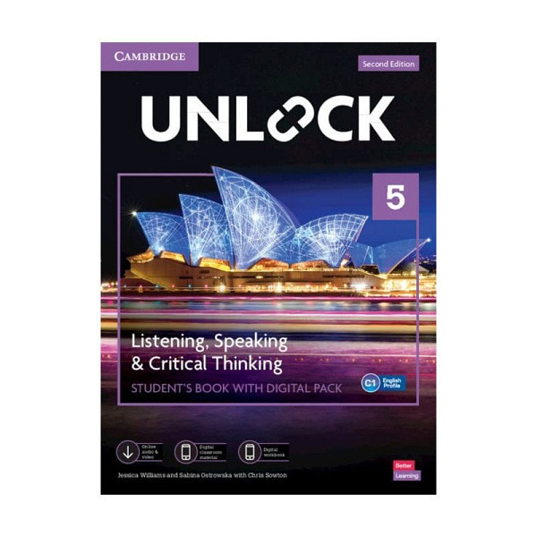Unlock Level 5 Listening, Speaking and Critical Thinking Student´s Book with Digital Pack 3rd edition