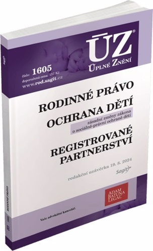 ÚZ 1605 Rodinné právo, ochrana dítěte a rodiny, registrované partnerství