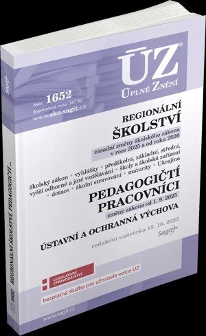 ÚZ 1652 Regionální školství