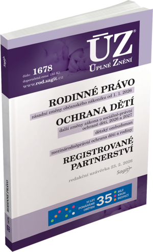 ÚZ 1678 Rodinné právo