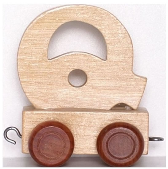 Vagónek Q - hnědá kolečka