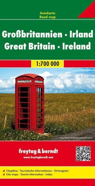 Velká Británie, Irsko 1:700 000 - automapa