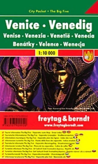 PL 25 CP Benátky 1:10 000 / kapesní plán města