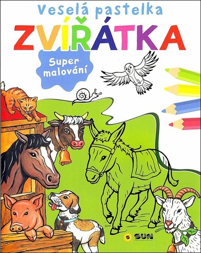 Veselá pastelka Zvířátka