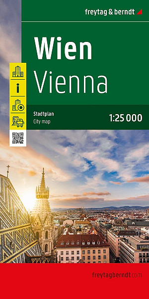 Vídeň 1:25 000 / mapa města