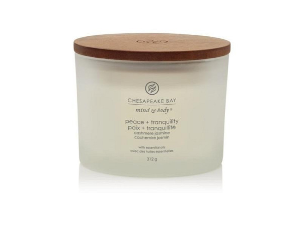 Vonná svíčka CHESAPEAKE BAY CANDLE Peace & Tranquility 312g / 3 knoty