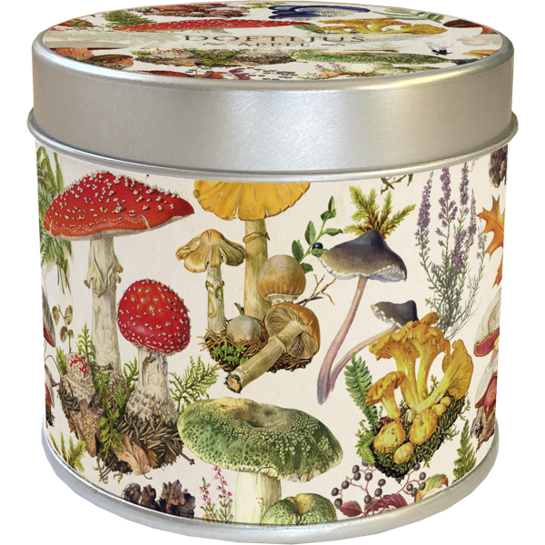 Vonná svíčka v plechové dóze Mushroom Forest