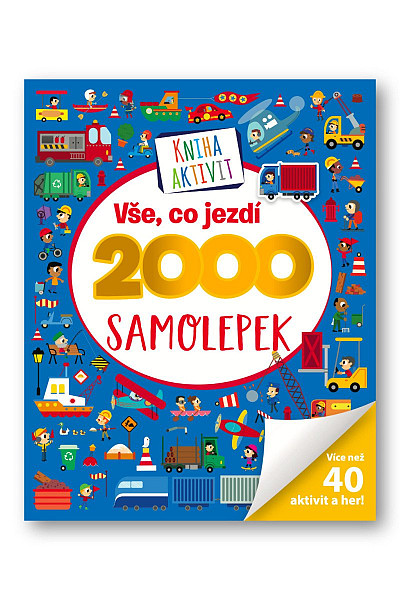 Vše, co jezdí 2000 samolepek