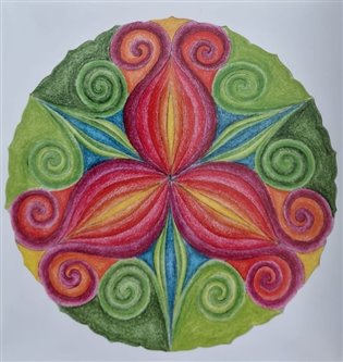 Vybarvi a pošli - originální mandalové pohlednice