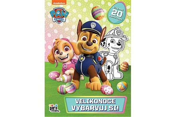 Vybarvuj si! Tlapková patrola Velikonoce
