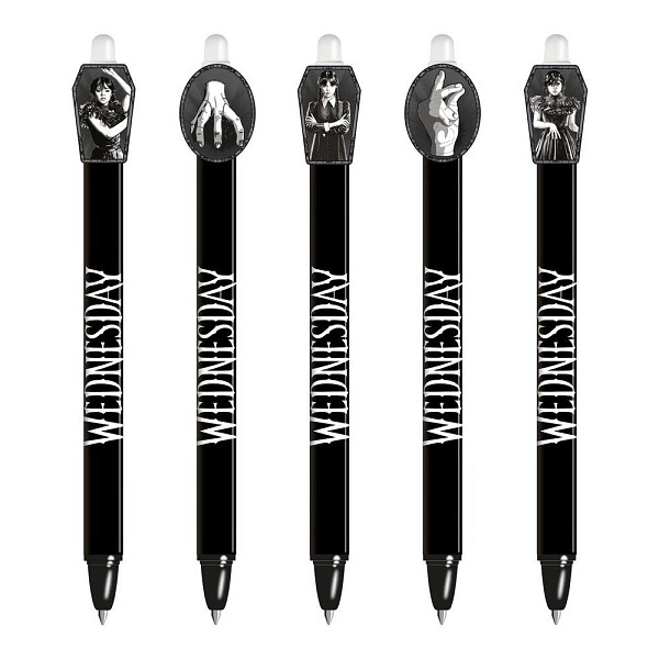 Wednesday Gumovací gelové pero