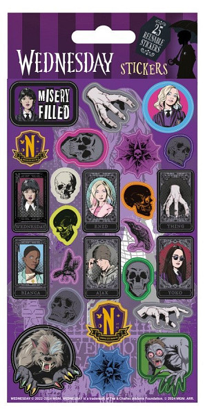 Wednesday samolepky