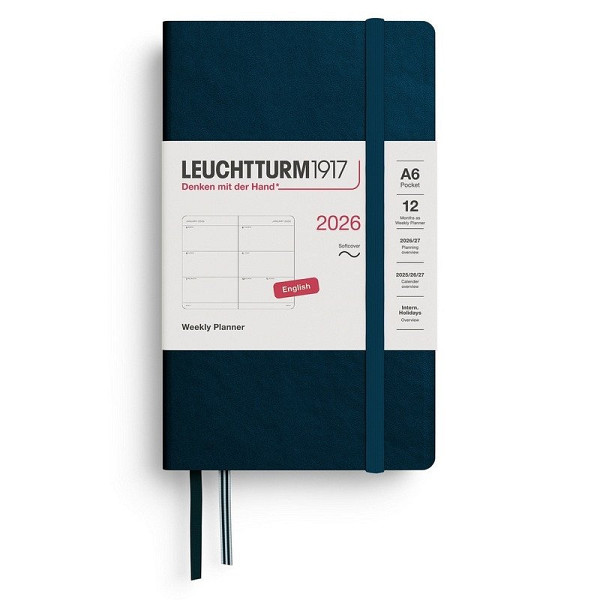 Weekly Planner 2026 Pocket (A6) Deep Sea