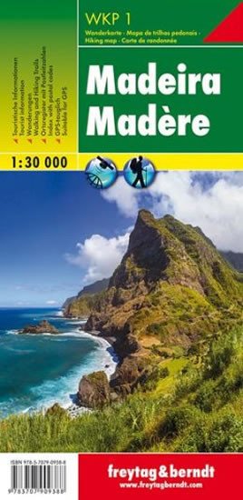 WKP 1 Madeira 1:30 000 / turistická mapa