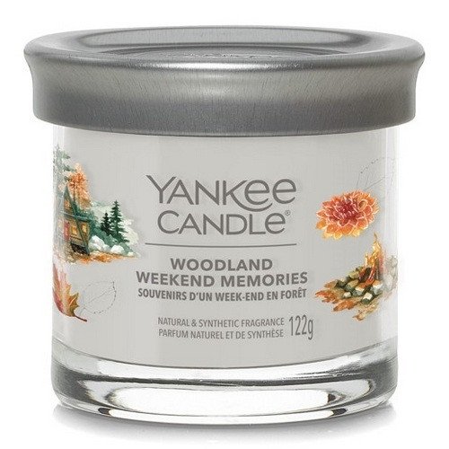 Yankee Candle Signature Tumbler malý: Woodland Weekend Memories 122g